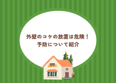 外壁のコケを放置するとどうなる？予防方法はあるの？